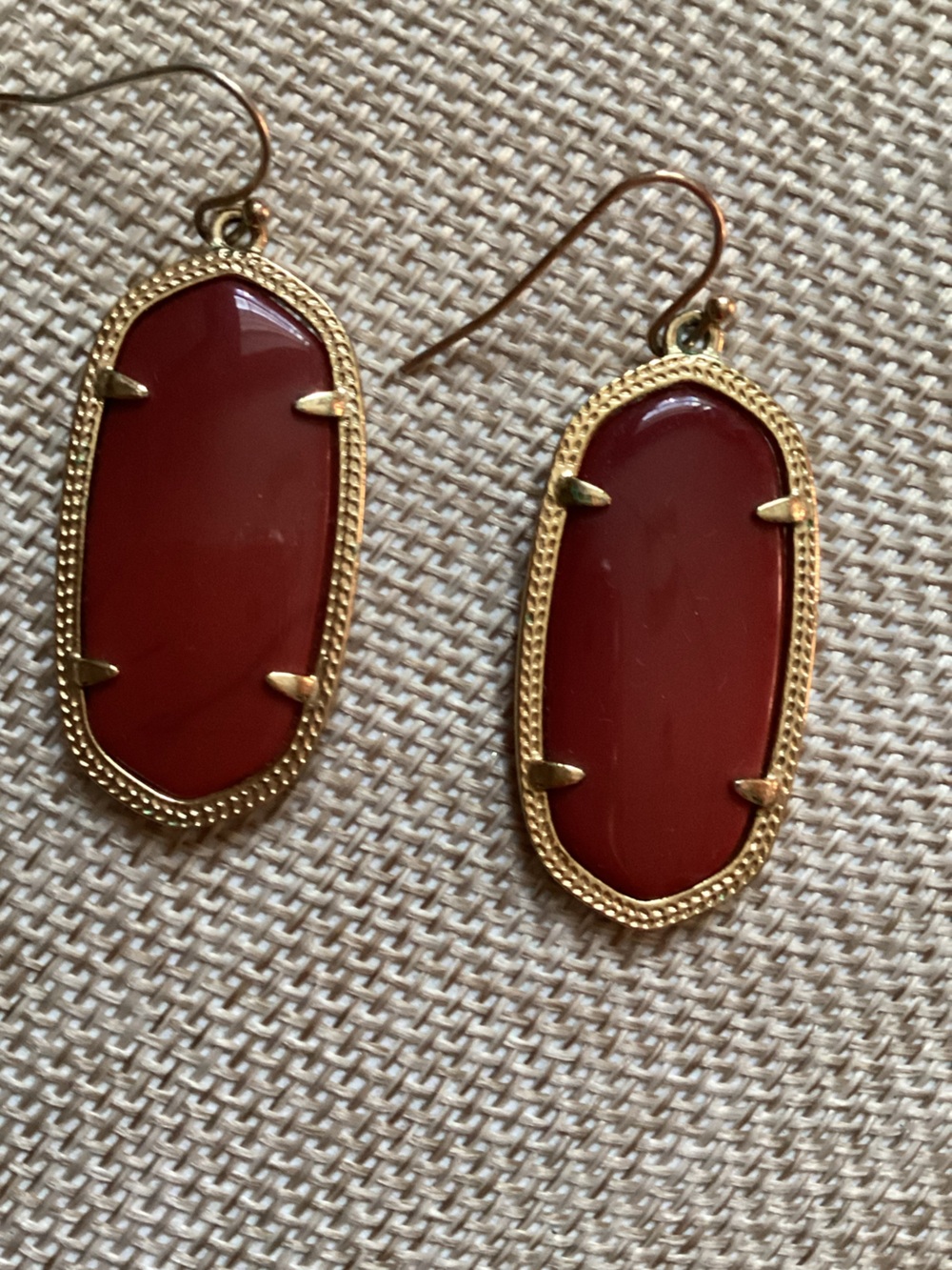 Kendra Scott “Elle” Gold Drop Earrings